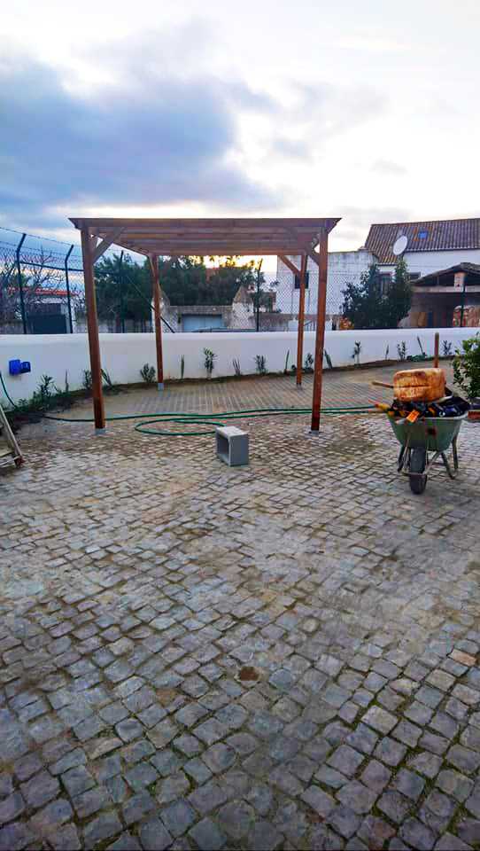 Portal da Pedra calçada portuguesa