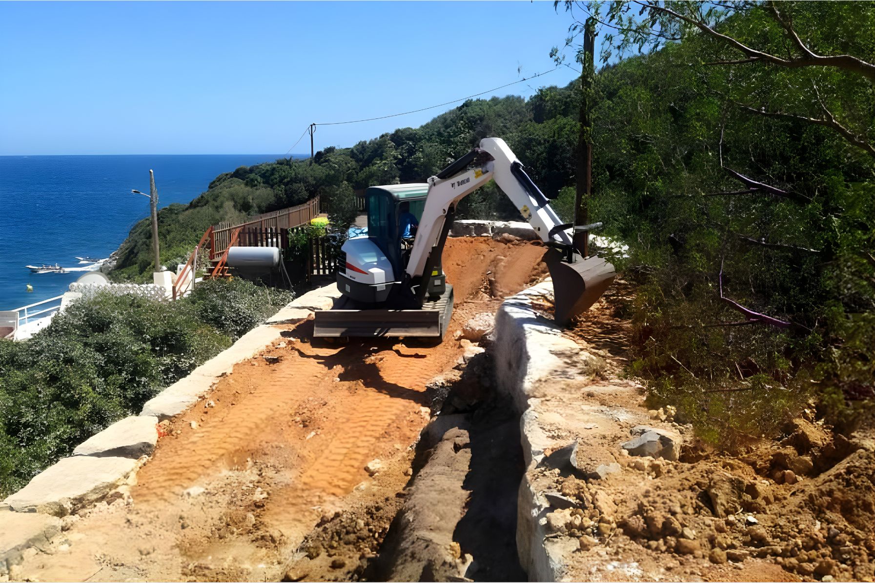 Portal da Pedra movimentação de terras