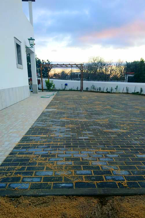 Portal da Pedra obras de exterior