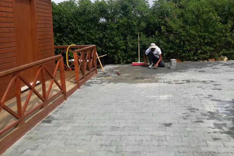 Portal da Pedra obras de exterior