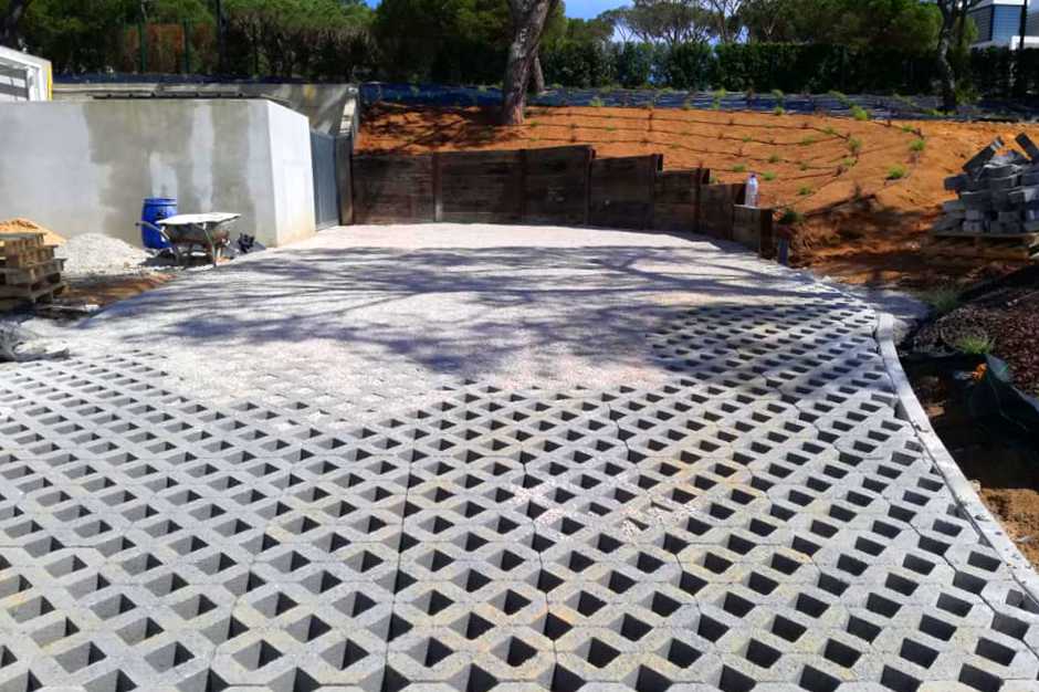 Portal da Pedra obras de exterior