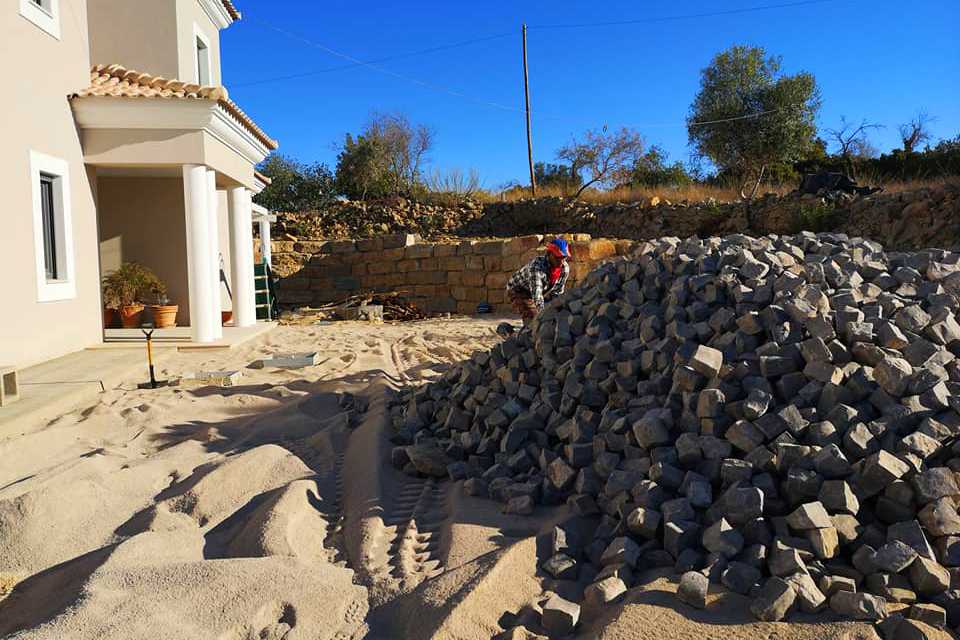 Portal da Pedra para calçada