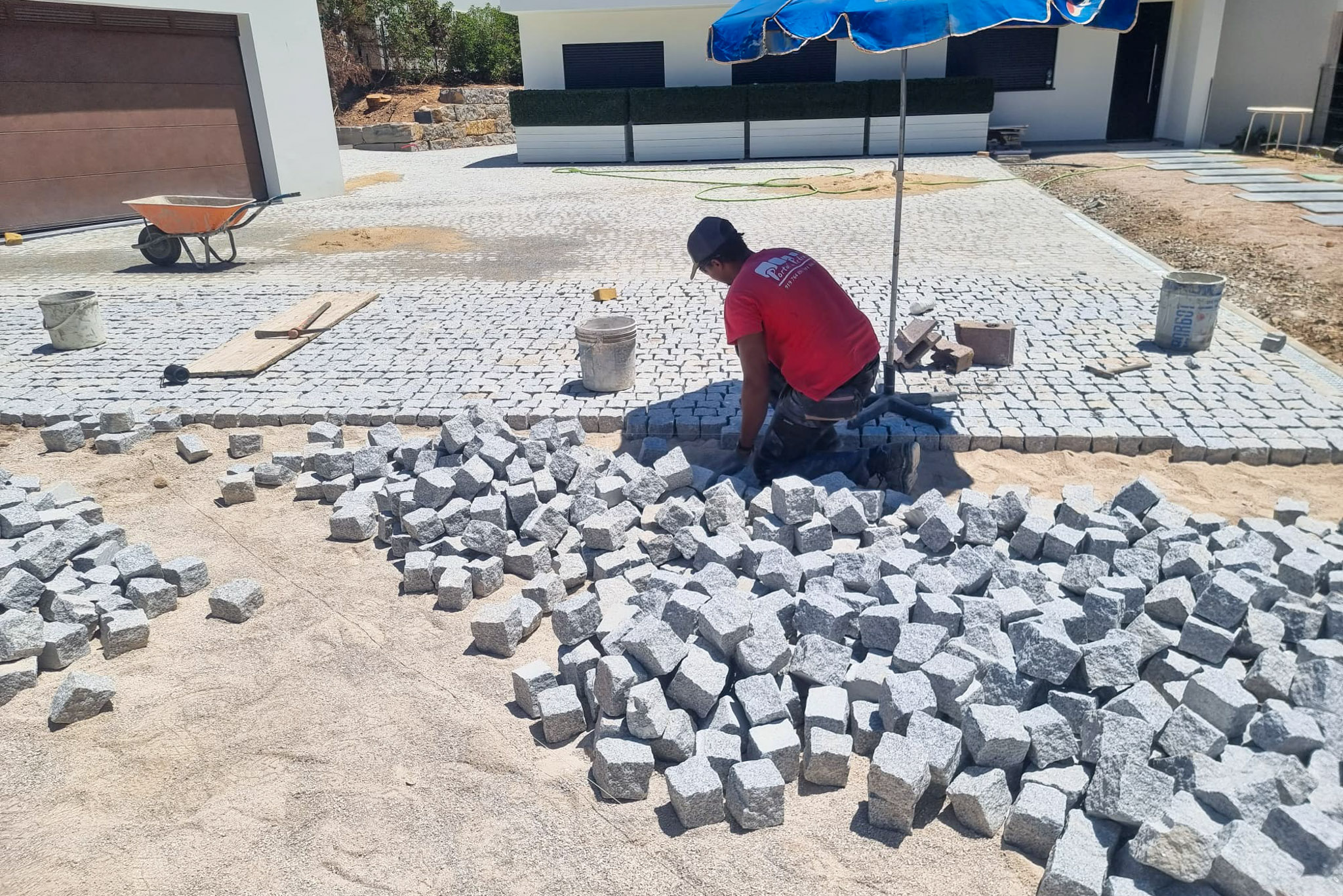 Pedra calçada