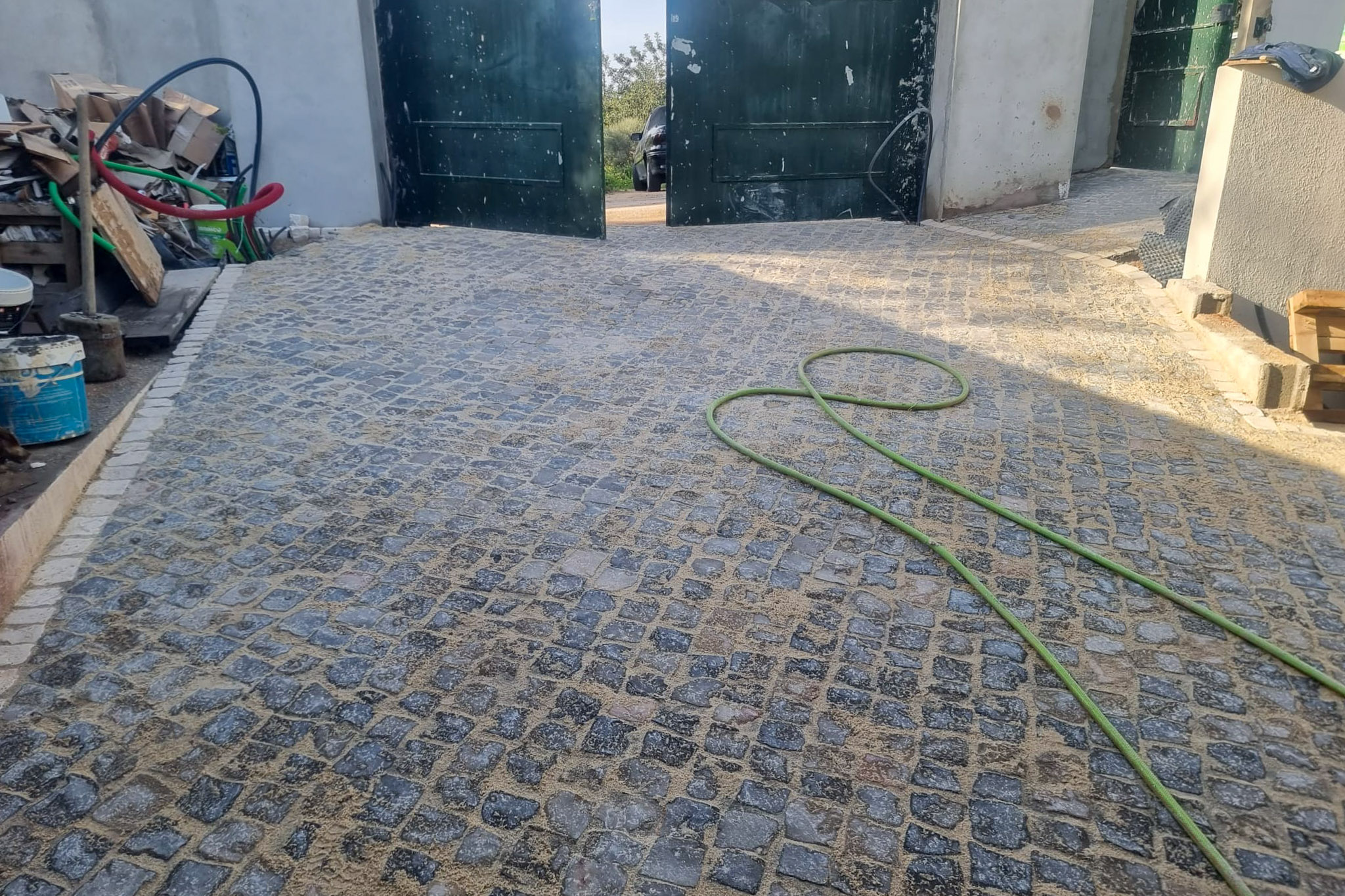Pedra calçada
