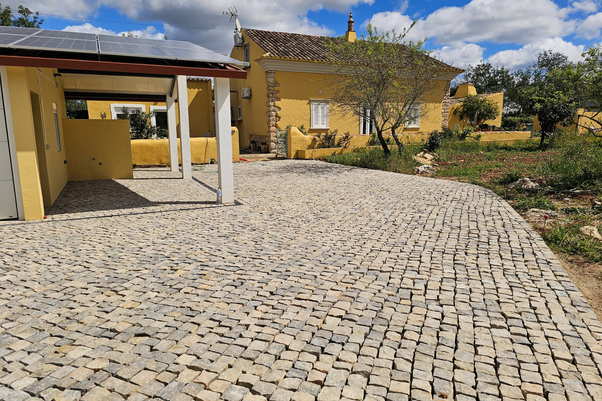 Pedra calçada